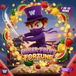 Wonga Ninja slashing fruit